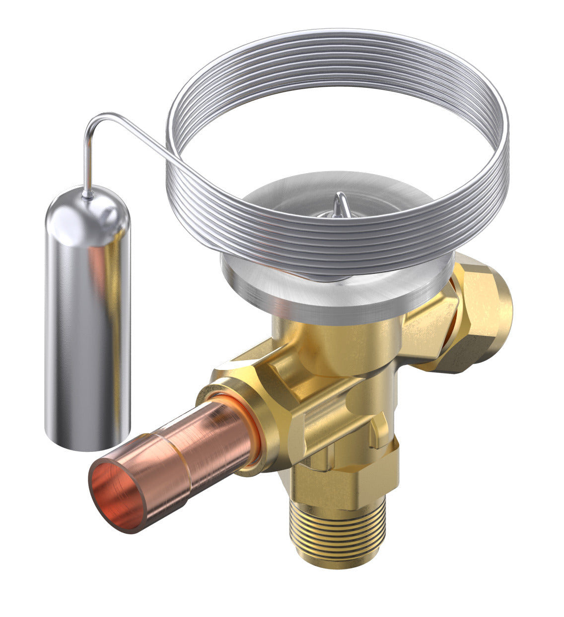 Danfoss T 2 Thermostatic Expansion Valve - R134a/R513A Flare/Solder 1/2"