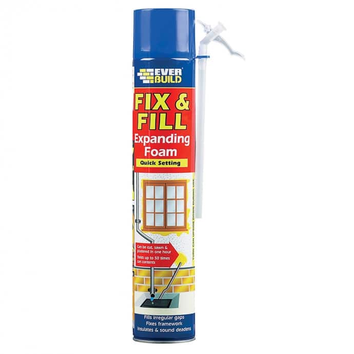 Everbuild Fix & Fill Quick Setting Expanding Foam