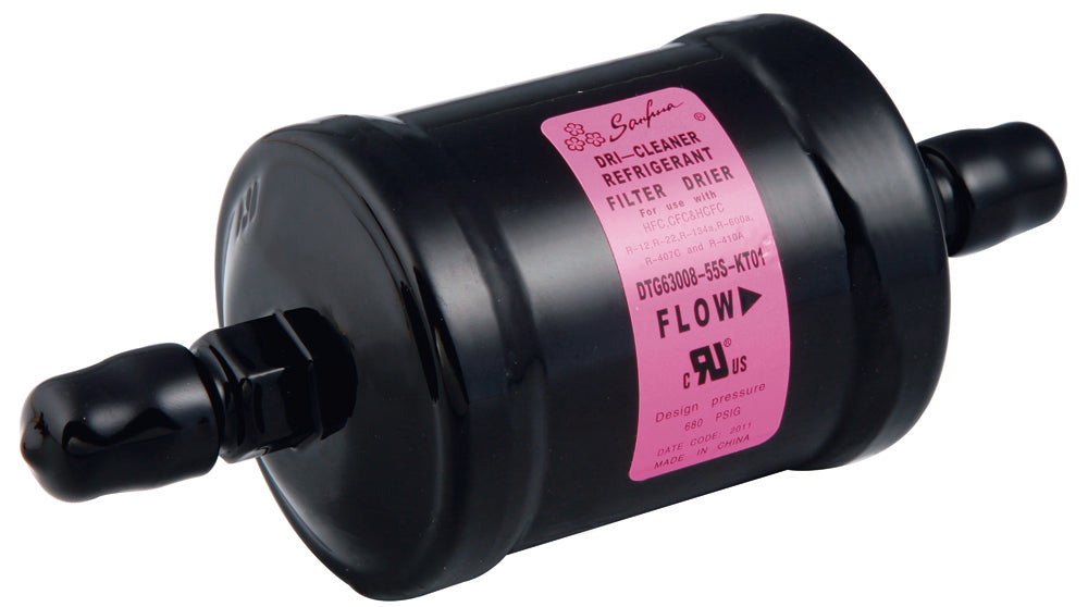 Sanhua DTGB 032s Uniflow Liquid Line Filter Drier - 1/4" ODF Solder