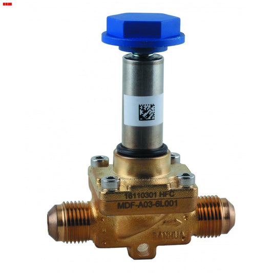 Sanhua MDF3 Solenoid Valve Body - 1/4" SAE Flare