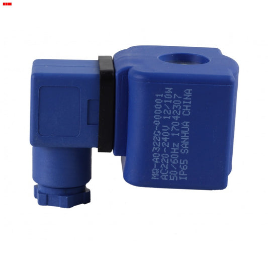 Sanhua Solenoid Valve Coil MQ-A03 - 220-240V Spade Terminal